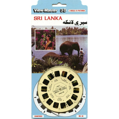 Sri Lanka - View-Master 3 Reel Set on Card - NEW (zur Kleinsmiede) - (C889-EM) - NEW VBP 3dstereo 