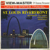 St. Louis Riverfront - View-Master 3 Reel Packet - 1970s views- vintage - (PKT-A456-G3B) Packet 3dstereo 