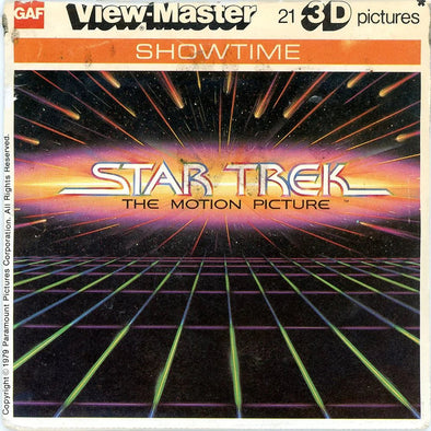 Star Trek - The Motion Picture - View-Master 3 Reel Packet - 1970s - Vintage - (ECO-K57-G6)