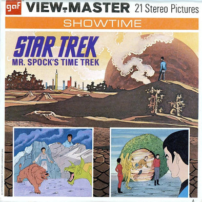 Star Trek - View-Master 3 Reel Packet - 1970s - Vintage - (PKT-B555-G3A) Packet 3Dstereo 