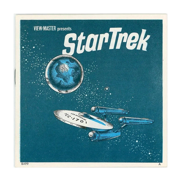 Start Trek - View-Master 3 Reel Packet - 1960s- vintage - (PKT-B499-G1A) Packet 3dstereo 