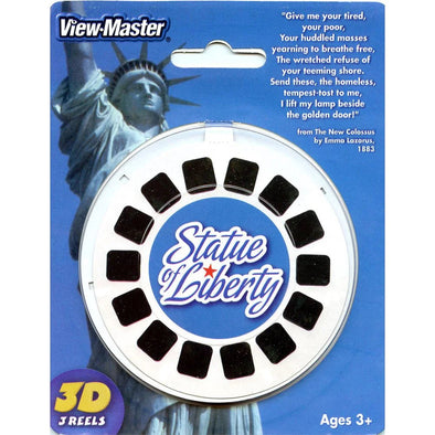 Statue of Liberty - View-Master 3 Reel Set on Card - NEW - (VBP-37114)