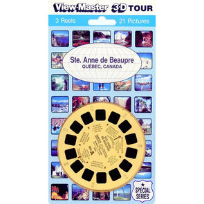Ste. Anne de Beaupre - View-Master 3 Reel Set on Card - NEW - (5390) VBP 3dstereo 