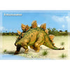 Stegosaurus - Dinosaur - 3D Action Lenticular Postcard Greeting Card - NEW Postcard 3dstereo 