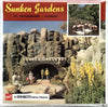 Sunken Gardens - View-Master 3 Reel Packet - 1960s Views - Vintage - (PKT-A992-G1Bmint) Packet 3dstereo 