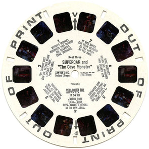 SUPERCAR - Gerry Anderson - View-Master Printed Reel - 1963 - (REL-B5213) Reels 3dstereo 