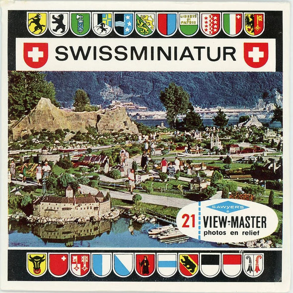 Swissminiatur - View-Master 3 Reel Packet - 1970s views - vintage - (ECO-C139-BS6) Packet 3dstereo 