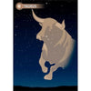 TAURUS - Zodiac Sign - 3D Action Lenticular Postcard Greeting Card - NEW Postcard 3dstereo 