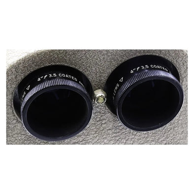 Upgrade 4 inch fl Lenses for TDC Stereo Slde Projectors - Matched Pair - vintage 3Dstereo.com 