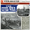 The Civil War - View-Master 3 Reel Packet - 1970s - Vintage - (PKT-B790-G3mint)