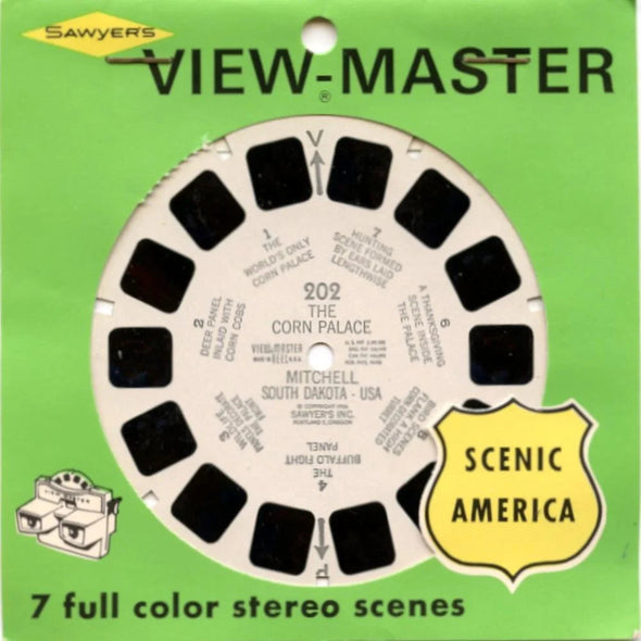 The Corn Place - View-Master Souvenir Single Reel - Vintage - (REL-OL-202) Reels 3Dstereo.com 