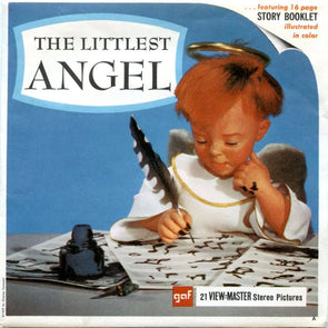 The Littlest Angel - View-Master 3 Reel Packet - 1960s - Vintage - (PKT-B381-G1A) Packet 3Dstereo 