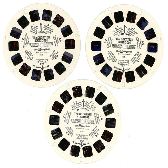 The Vacation Kingdom - View-Master 3 Reel Packet - 1970s Views - Vintage - (ECO-H20-G5-a)