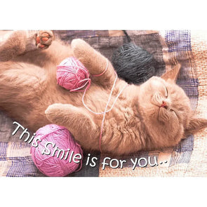 This Smile Is For You - 3D Action Lenticular Postcard Greeting Card- NEW Postcard 3dstereo 