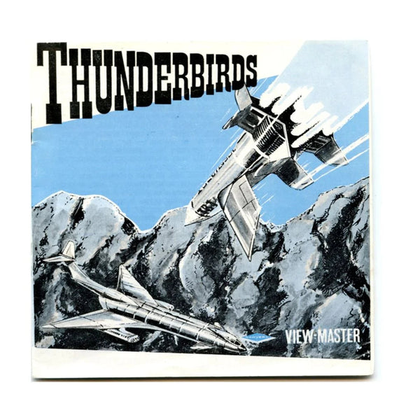Thunderbirds - View-Master 3 Reel Packet - 1970 - vintage - (ECO-B453N-BG1) Packet 3dstereo 
