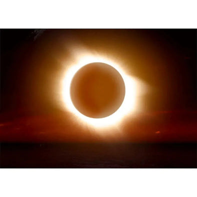 Total Eclipse of the Sun - 3D Action Lenticular Postcard Greeting Card - NEW Postcard 3dstereo 