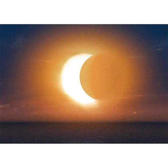 Total Eclipse of the Sun - 3D Action Lenticular Postcard Greeting Card - NEW Postcard 3dstereo 