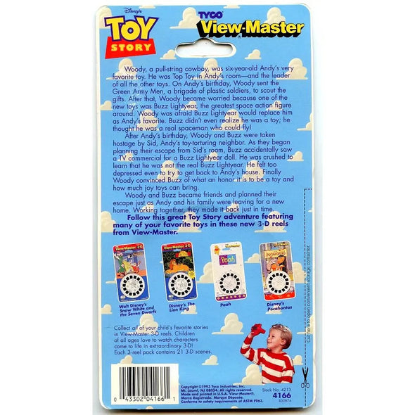 Toy Story 1 - View-Master 3 Reel Set on Card - NEW - (VBP-4166)