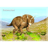 Triceratops - Dinosaur - 3D Action Lenticular Postcard Greeting Card - NEW Postcard 3dstereo 
