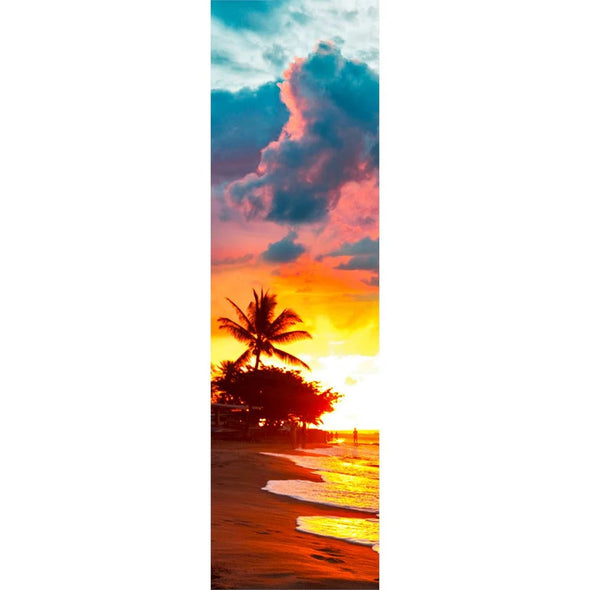 TROPICAL SUNSET - 3D Lenticular Bookmark -NEW Bookmarks 3Dstereo 