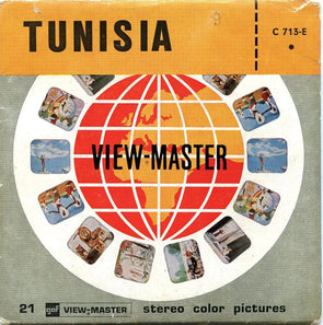 Tunisia - Views-Master 3 Reel Packet - 1950s views - vintage ( ECO -C713E-SU) 3Dstereo.com 