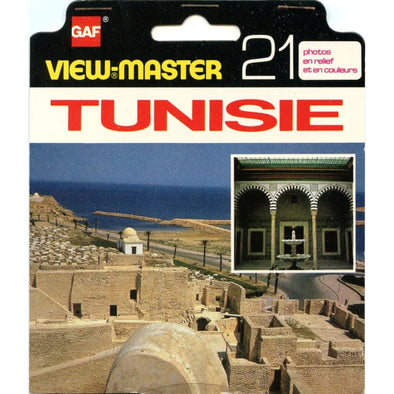 Tunisie - Tunisia - View-Master 3 Reel Set on Card - (zur Kleinsmiede) - (BC713-123-FM) - vintage VBP 3dstereo 