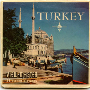 Turkey - View-Master - Vintage - 3 Reel Packet - 1960s views (ECO-B208-S5 ) Packet 3dstereo 