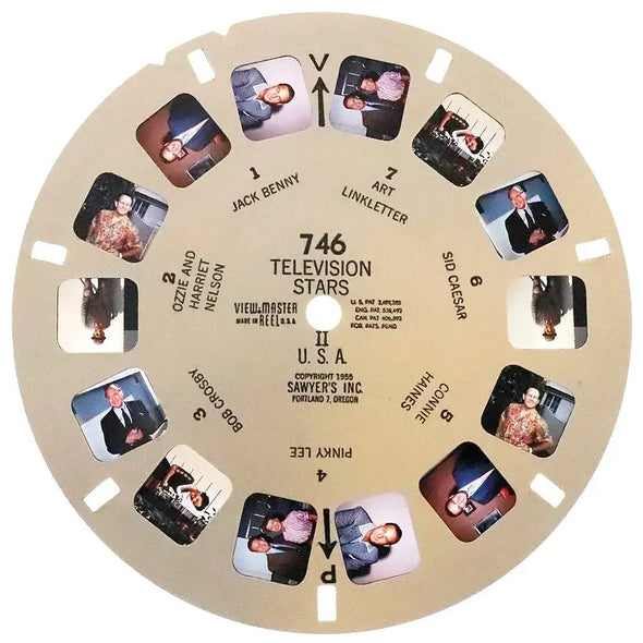 1 ANDREW - TV Stars - View-Master 3 Reel Packet - 1950s - vintage - 745,746,747-S2 Packet 3dstereo 