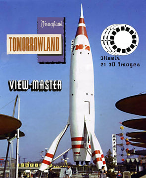 Tomorrowland - Disneyland - View-Master - 3 Reel Packet - 1950s - vintage - ECO-DIS-TOM-S3) Packet 3dstereo 