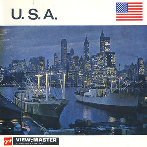 U.S.A. - Vintage Classic View-Master 3 Reel Packet - 1970s views Packet 3dstereo 