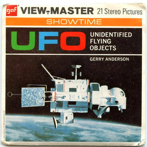 UFO - View-Master - Vintage - 3 Reel Packet - 1970s views - (ECO-B417-G3) Packet 3dstereo 