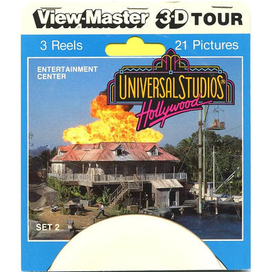 1 ANDREW - Universal Studios Hollywood - View-Master 3 Reel Set on Card - 1991 - vintage - 5380 VBP 3dstereo 