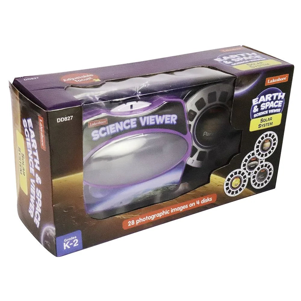 Science Viewer Gift Set - Space - Viewer and 4 Reels - NEW