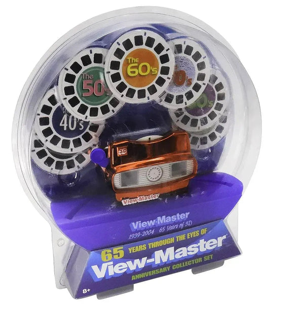 65 Year View-Master Anniversary Set - Viewer & 8 Reels - NEW 3Dstereo.com 