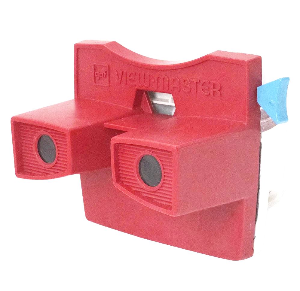 View-Master Model G Viewer - vintage - Bi-Centennial (Red/White