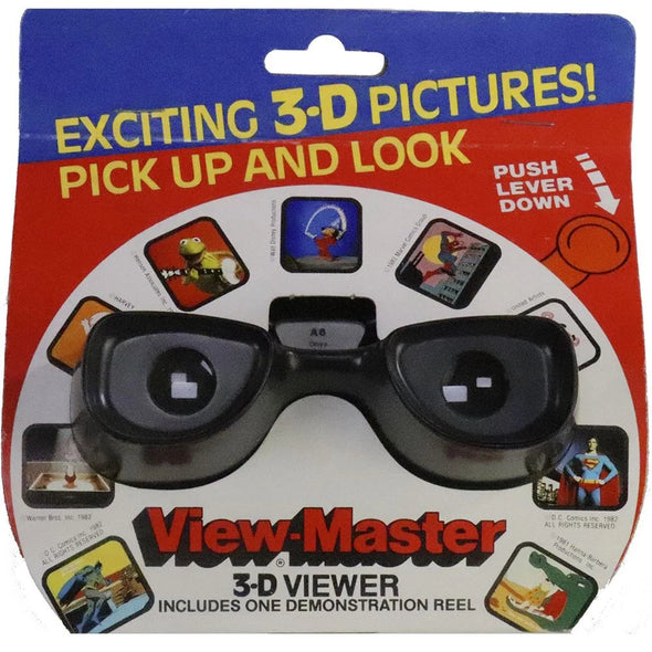 View-Master Model L Viewer - Black, in Original Packaging - vintage 3Dstereo.com 