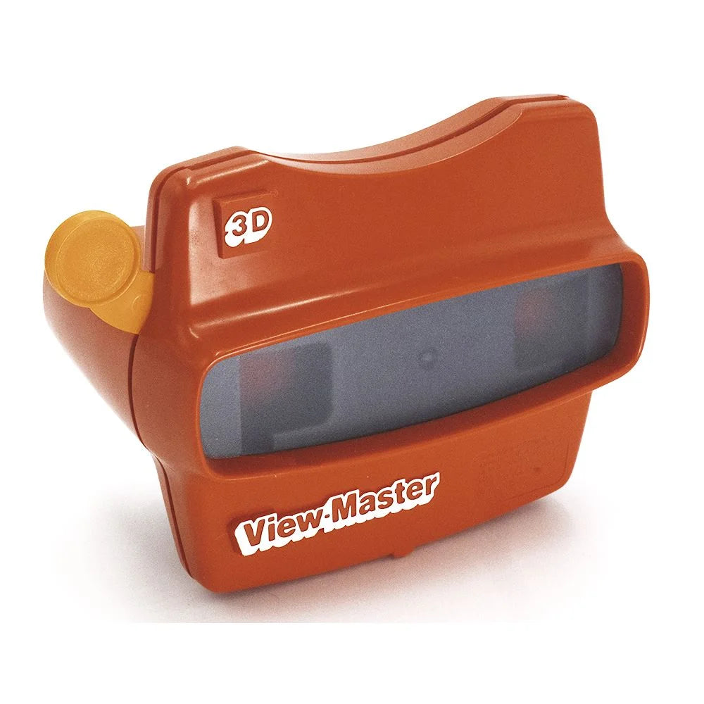 View-Master® Vintage Model L Viewer - Late 1970s Red with Ball advance knob  –