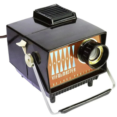 View-Master Sawyer's 2D Deluxe Projector - 100 watt - bakelite - vintage 3dstereo 