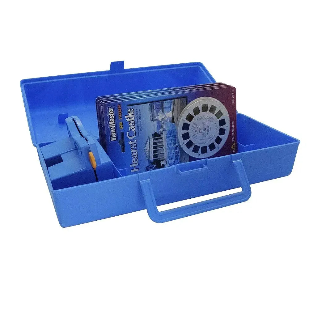 View-Master Storage Case for View-Master Blister Cards - blue