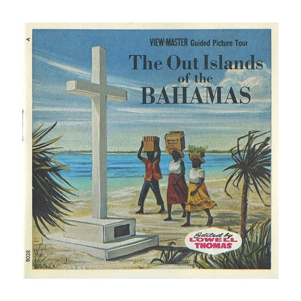 ViewMaster - Out Islands of the Bahamas -B028 - Vintage -3 Reel Packet - 1960s views Packet 3dstereo 