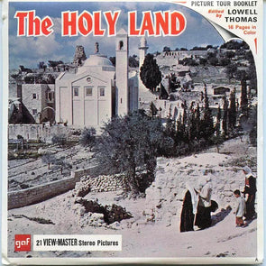 ViewMaster - The Holy Land - B226 - Vintage - 3 Reel Packet - 1960s Views Packet 3dstereo 