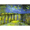 Vincent Van Gogh - Starry Night over the Rhone - 3D Lenticular Postcard Greeting Card 3dstereo 