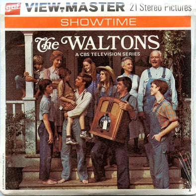 The Waltons - View-Master 3 Reel Packet - 1970s - Vintage - (PKT-B596-G3Amint) Packet 3dstereo 