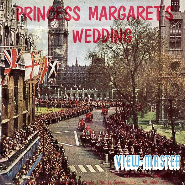 Wedding of Princess Margaret - View-Mister  3 Reel Set - 1960s - Vintage (PKT-C280-BS5)