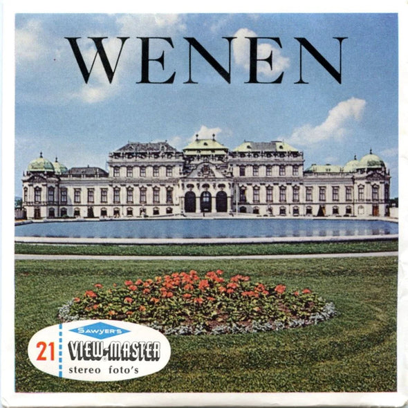 Wenen - Vienna - View-Master 3 Reel Packet - 1960s Views - Vintage - (PKT-C648N-BS6) Packet 3dstereo 
