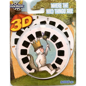 Where the Wild Things Are - View Master - 3 Reel Set on Card - NEW - (9859) 3dstereo 