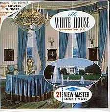 White House, Washington D.C. - - View-Master - Vintage - 3 Reel Packet - 1960s views - A793 3Dstereo 