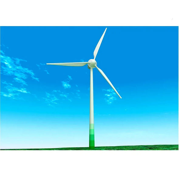 Wind Turbine - 3D Action Lenticular Postcard Greeting Card - NEW Postcard 3dstereo 