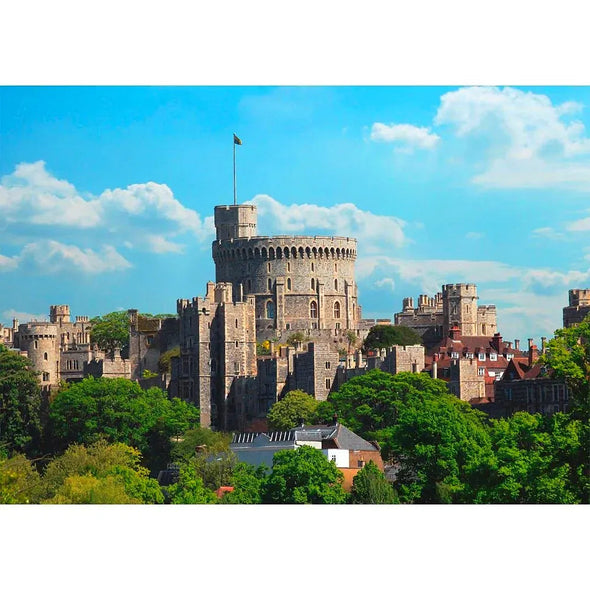 Windsor Castle, England - 3D Lenticular Postcard Greeting Card - NEW Postcard 3dstereo 