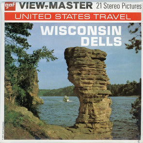 Wisconsin Dells - View-Master 3 Reel Packet - 1970s views - vintage - (PKT-A526-G3C) Packet 3dstereo 